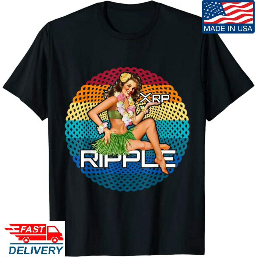 Ripple Xrp Hodl บุคลิกภาพ Custom Blockchain ดิจิตอลสกุลเงินเสื้อยืดตลก Xrp Tee