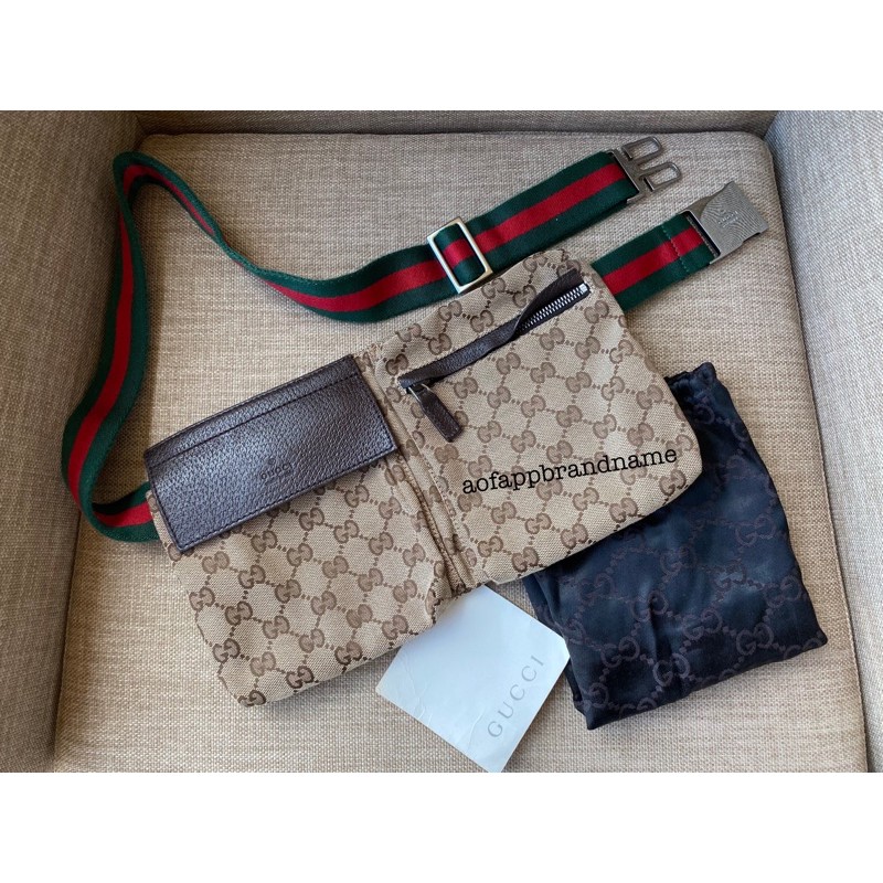 ✨ของแท้​💯 GUCCI ​Monogram belt bag