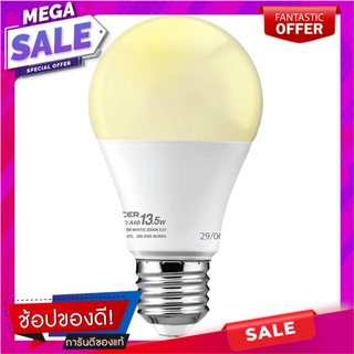 หลอด LED RACER A60 13.5 วัตต์ WARMWHITE E27 หลอดไฟ LED LED BULB RACER A60 13.5W WARMWHITE E27