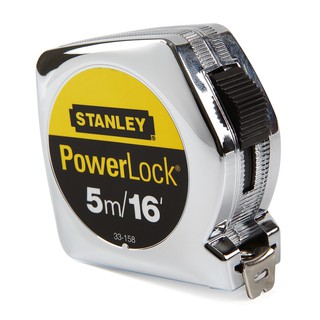 [ลด 20% เมื่อใช้โค้ด LTKEE6A]ตลับเมตร STANLEY รุ่น PowerLock 5เมตรแท้ 100% มีใบเซอร์