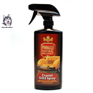 Pinnacle Crystal SiO2 spray ขวดจริง 16 ออนซ์ (สเปรย์เคลือบแวกซ์)