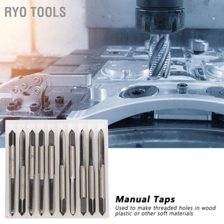 Ryo Tools M4 อุปกรณ์เครื่องมือเหล็กคาร์บอนสําหรับใช้ในการทําอาหาร 10ชิ้น