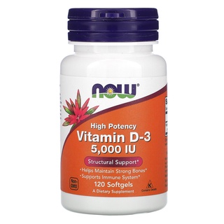 Now Foods, Vitamin D-3 1,000 5,000 10,000 IU