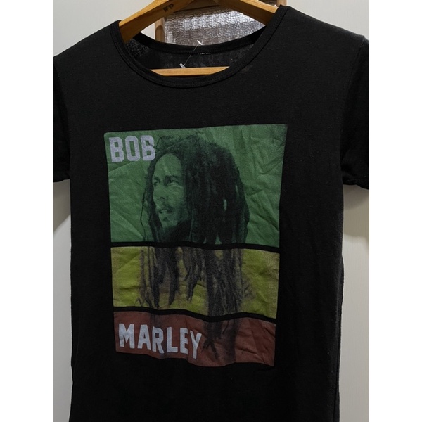 เสื้อวงมือสอง BOB MARLEY (2018) Size S มือ2