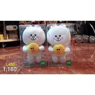 ตุ๊กตาโคนี่ถือแซลลี่ ขนาด 30 ซม. (Line Friends)