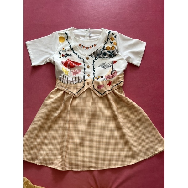 เดรสร้าน ponyo brand free size s,m,l ใส่ได้ ❌❌❌sale 120 บาท❌❌❌