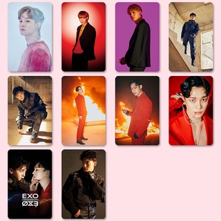 Chen สติกเกอร์การ์ด EXO DIY สําหรับเก็บสะสม 10 ชิ้น ต่อชุด