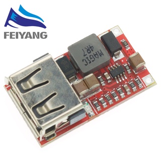 6-24V 24V 12V To 5V Usb Step Down Module Dc-Dc โมดูลพาวเวอร์ซัพพลายชาร์จโทรศัพท์ Dc-Dc สําหรับติดรถยนต์มีประสิทธิภาพ 97.5%