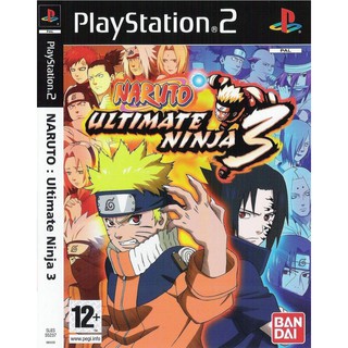 แผ่นเกมส์ Naruto Ultimat Ninja 3 PS2 Playstation 2 คุณภาพสูง ราคาถูก