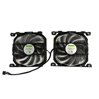 2pcs/Set Alternative CF-12915S GPU Fan For INNO3D GTX 750Ti/660 GTX660Ti GTX650Ti Boost Grahics Card Cooling Repalcement