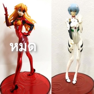 (แท้/มือ2) Banpresto​ ichiban kuji B EVANGELION 20th Anniversary Evangelion EVA Racing Asuka Langley,Ayanami Rei Figure