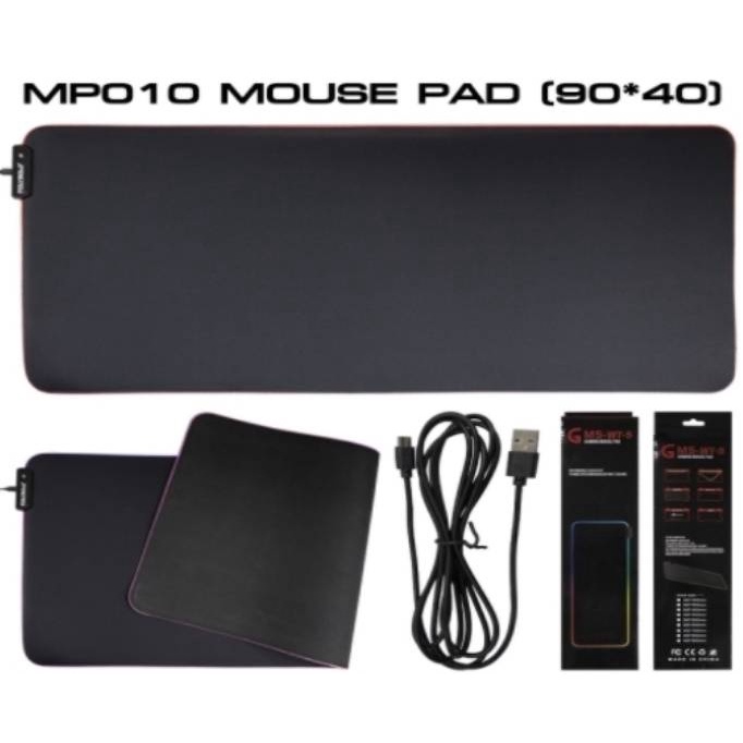 Mouse Pad Gaming WT-5/ไฟ RGB 7สี 14โหมค ไซส์ใหญ่ 900x400x4mm Nubwo MP010
