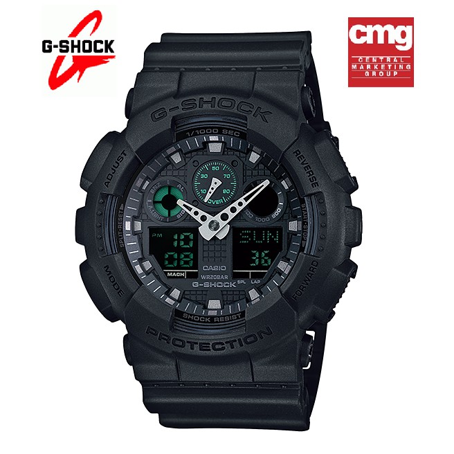 Casio G-Shock รุ่น GA-100MB-1ADR (Black) - ของแท้ ประกัน CMG 1 ปี