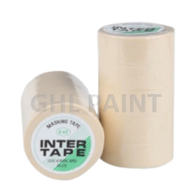 กระดาษกาว INTER TAPE เทปกาว อินเตอร์ 3/4" 18mm ไม่ทิ้งคราบกาว ติดทน