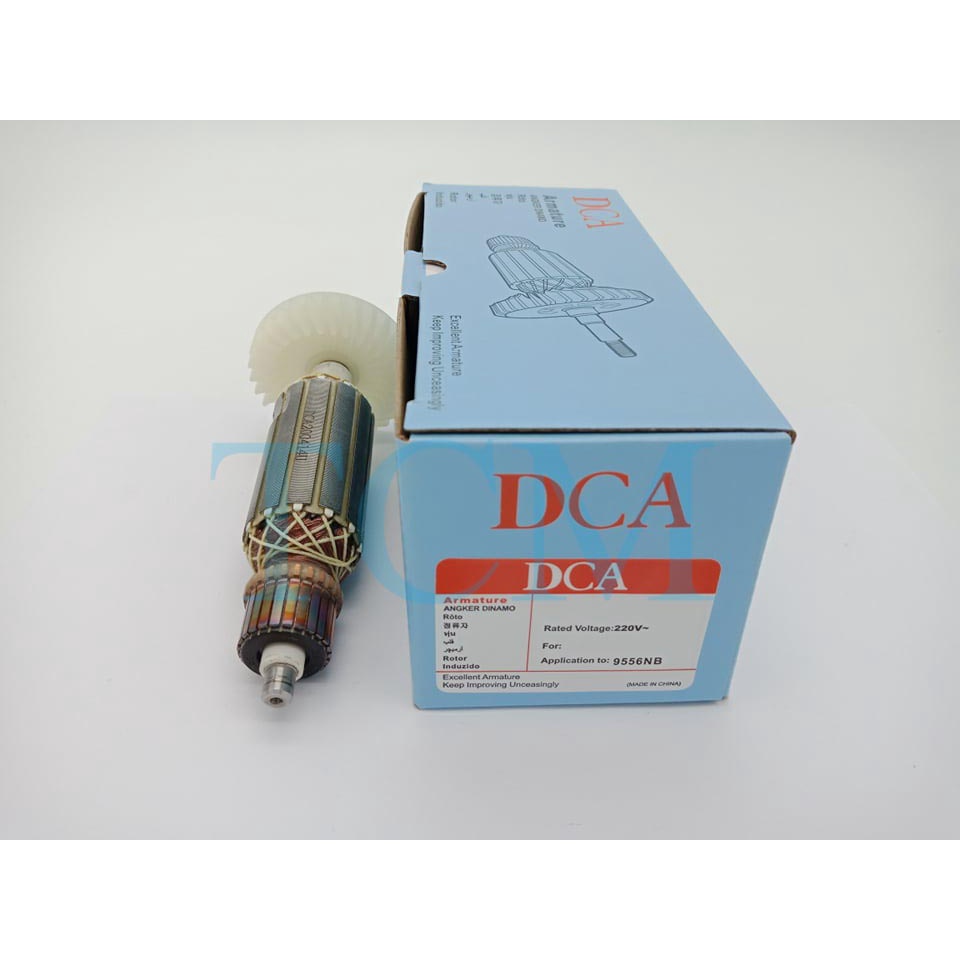 ทุ่น Armature 9556NB 9556HN 9556HP 9557NB 9558NB Maktec MT955 MT958 หินเจียร 4นิ้ว Makita / Maktec: DCA / น้ำตาล / DEPIC