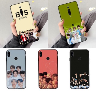 เคสซิลิโคนนิ่ม ลาย BTS สําหรับ Redmi 9 Prime 9A 9C NfC 9T 10 Pro 10X 4G 10C 44YYDS