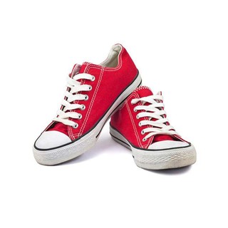 รองเท้าผ้าใบ Converse all star สีแดง ของมีจำนวนจำกัด