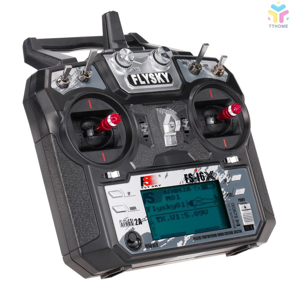 TT Flysky FS-i6X 2.4GHz 6CH AFHDS 2A RC Transmitter with FS-iA6B Receiver  for RC Drone Airplane Hel | Shopee Thailand