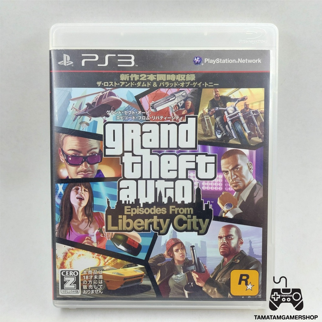Grand Theft Auto: Episodes from Liberty City ps3 แผ่นแท้ มือสอง (โซนZ2-Z3) แผ่นps3แท้ มือ2 สภาพสะสม gta ps3
