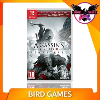 Nintendo Switch : Assassin Creed III Remastered [แผ่นแท้] [มือ1] [assassincreed 3]