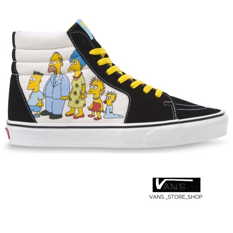 High Top Vn0a4bv617e1 Vans Simpsons Sk8