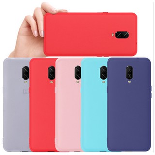 เคสโทรศัพท์ ซิลิโคน TPU สีพื้น สำหรับ Oneplus 5 5T 6 6T