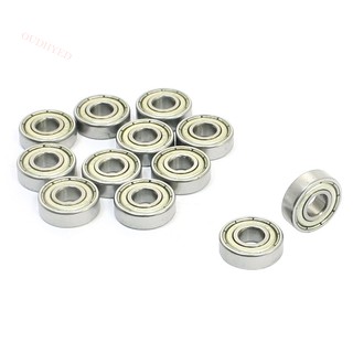 10Pcs 695Z 5mm x 13mm x 4mm Mini Deep Groove Ball Bearing Ball Bearing