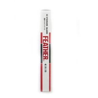 ใบมีดโกน Feather 71-S ตราขนนก x 100 ชิ้น แบบ 2คม สำหรับโกนหนวด โกนผม Feather Shaving Razor Double Edge Blades from Japan