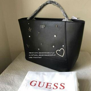 Guess Tote ของแท้ 💯 สายยาวสะพายไหล่เก๋ๆ ใส่ของได้เยอะ