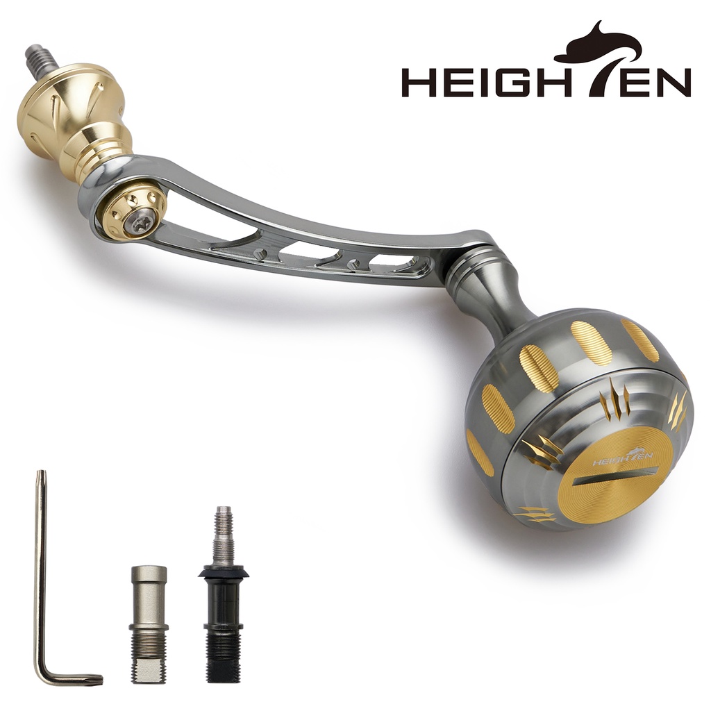 Heighten Jigging Handle 56 มม. ใช้สําหรับ Shimano Vanford Daiwa Certate Spinning Fishing Reel