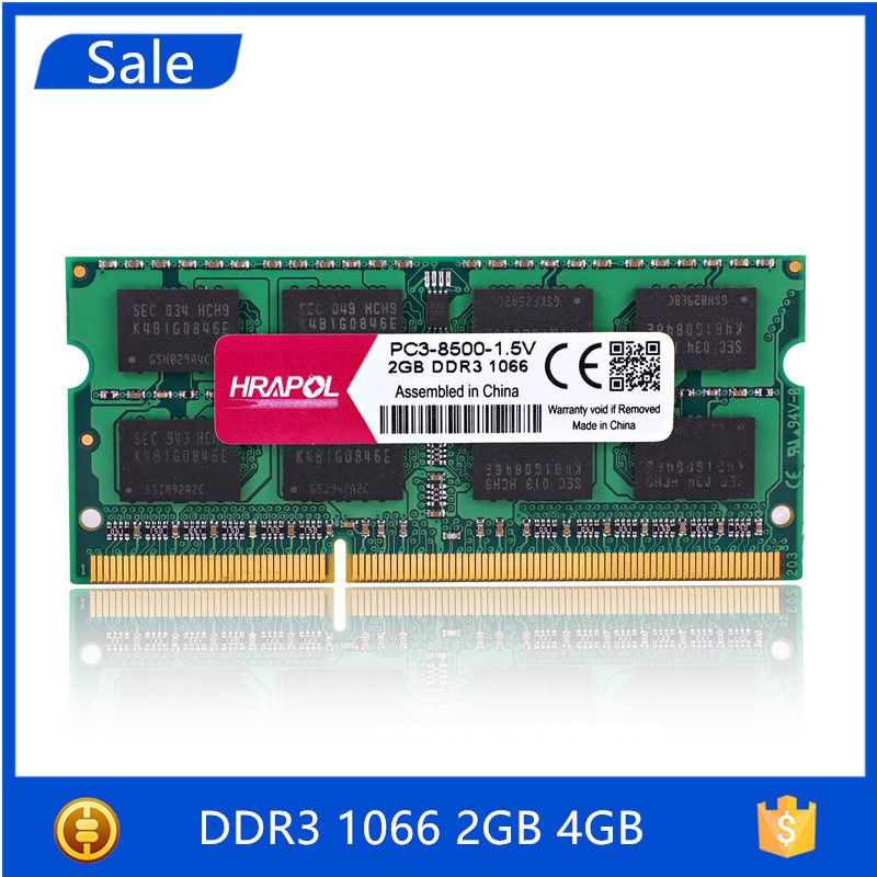 Sale หน่วยความจํา Ram Ddr3 4Gb 2Gb 8Gb 1066 Mhz Pc3-8500 So - Dimm แล็ปท็อป Ddr3 1066 2 G 4 G 8 G