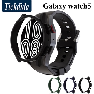 เคส PC สําหรับ Samsung Galaxy Watch 5 44 มม. 40 มม. กรอบป้องกันหน้าจอ สําหรับ Galaxy Watch 4 Classic 46 มม.