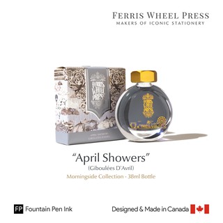 Ferris Wheel Press "April Showers" 38ml Fountain Pen Ink - หมึกเติมปากกาเฟอร์ริสวีสเพรส เอพริลชาวเวอร์ส์