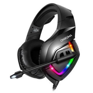 ONIKUMA  New K1B Back Gaming Headset หูฟังเกมมิ่งใช้งานได้ทั้ง PC / Mobile