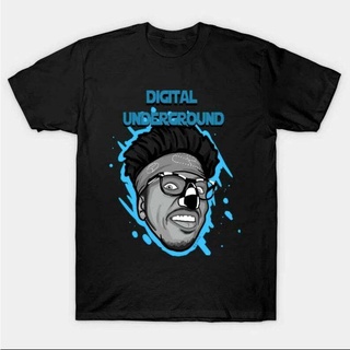 [S-5XL] ลดราคา เสื้อยืดลําลอง แขนสั้น คอกลม พิมพ์ลาย Shock G Digital Underground Old School Art สไตล์วินเทจ สําหรับผู้ชา