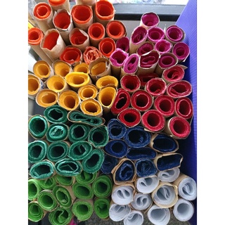 🙋กระดาษแก้วขุ่น/กระดาษแก้วว่าว(ตราระฆัง)🙋1โหลมี(12แผ่น)