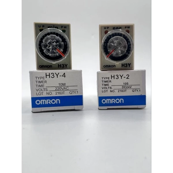 H3Y-2 H3Y-4 h3y2 h3y4 ทามเมอร์รีเลย์ Timer สวิตช์หน่วงเวลาตัวจับเวลา 5S- 60M เวลา 12V 24v 220v