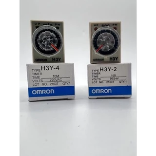 H3Y-2 H3Y-4 h3y2 h3y4 ทามเมอร์รีเลย์ Timer สวิตช์หน่วงเวลาตัวจับเวลา 5S- 60M เวลา 12V 24v 220v