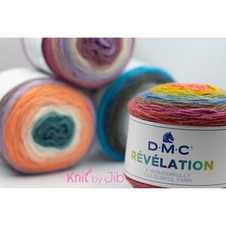 ไหมพรมนำเข้าแบรนด์ฝรั่งเศส DMC รุ่น Révélation/ Yarn for knitting and crochet