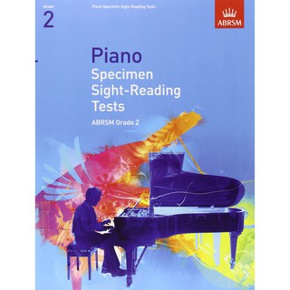 ABRSM Piano Specimen Sight Reading Tests: From 2009 Grade 2 (9781860969065)