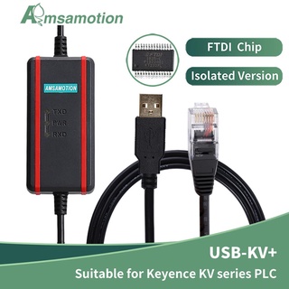 Yy สายข้อมูล USB-KV+ สายดาวน์โหลด สําหรับ Keyence KV Series PLC