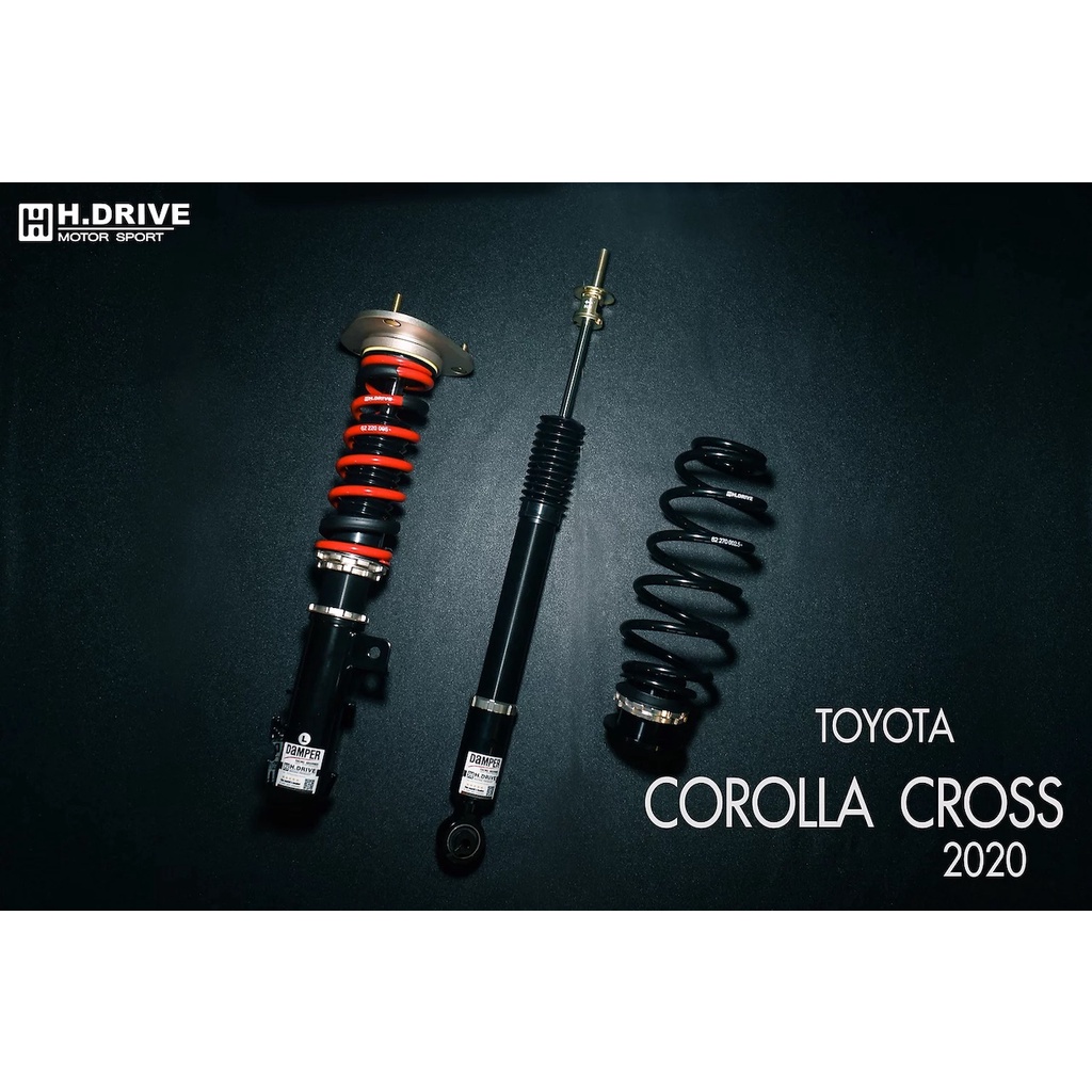 โช๊คอัพ H.Drive S.Spec-TOYOTA COROLLA CROSS 2020