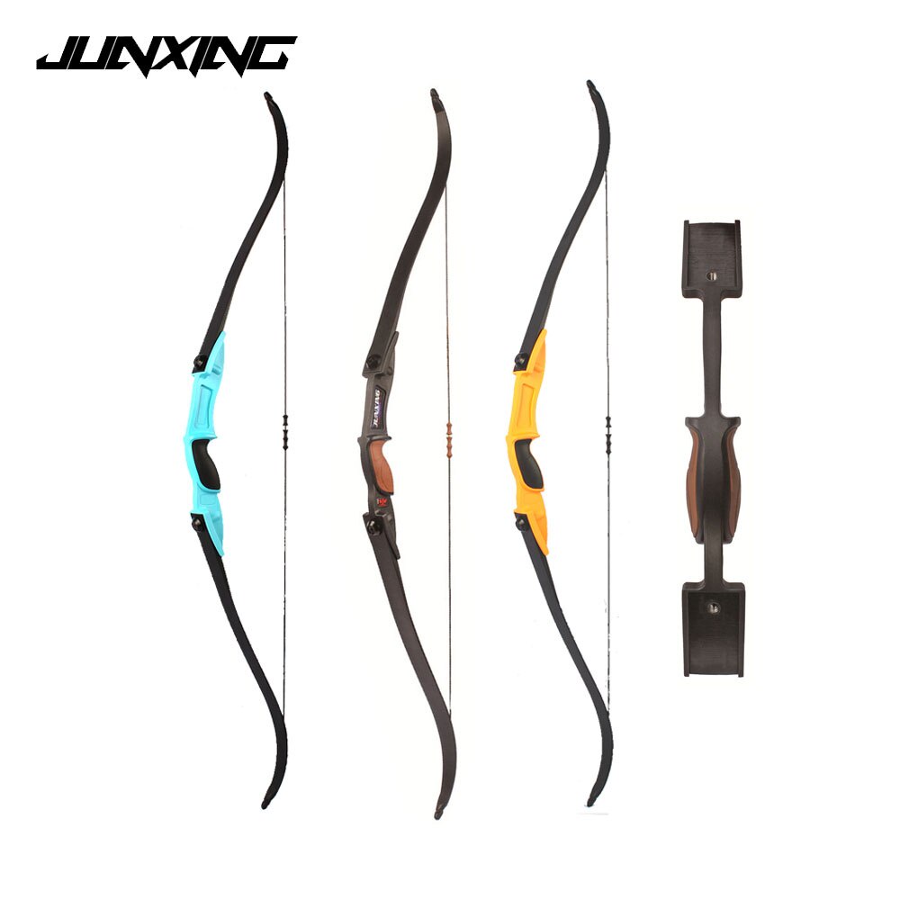 Junxing F117 recurve bow, 56 นิ้ว CS game bow, universal recurve bow สำหรับมือซ้ายและขวา, ความบันเทิงกลางแจ้งธนูและลูกศร