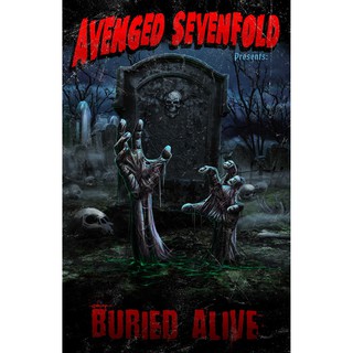 โปสเตอร์ Avenged Sevenfold A7X M.Shadows อะเว็นจด์เซเวนโฟลด์ ตกแต่งผนัง Rock Music Poster โปสเตอร์วินเทจ โปสเตอร์วงดนตรี