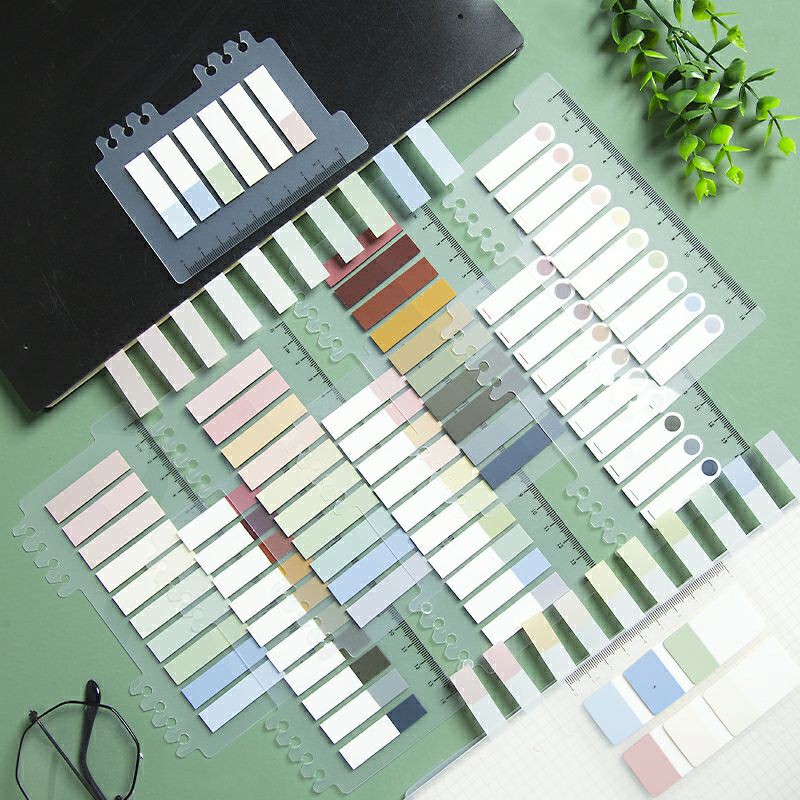 200 แผ่น Morandi Color Sticky Notes ป้ายสติ๊กเกอร์便利贴