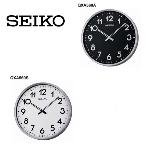 Seiko นาฬิกาแขวนขนาดใหญ่(ขนาด16.5นิ้ว) รุ่น QXA560,QXA560A,QXA560S