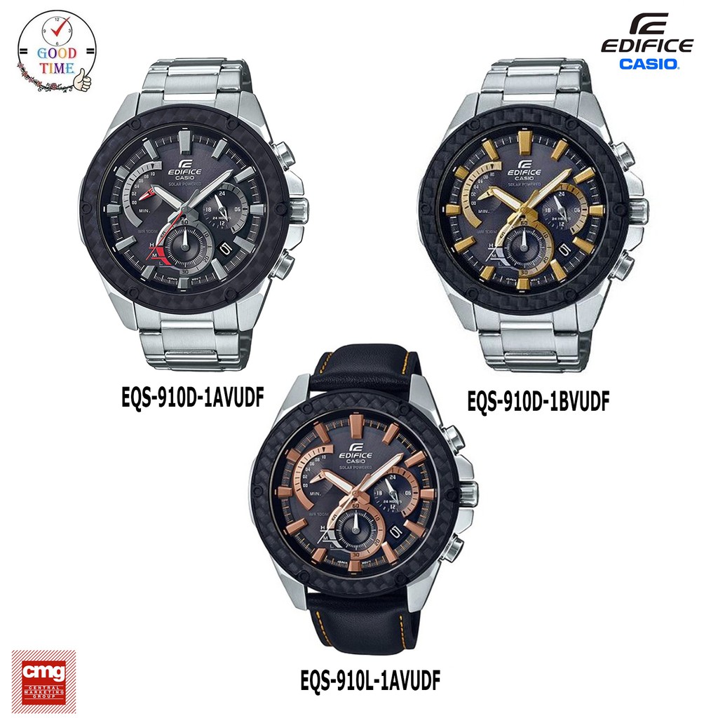 Casio Edifice นาฬิกาข้อมือชาย รุ่น EQS-910 (สินค้าใหม่ ของแท้ ประกัน CMG)