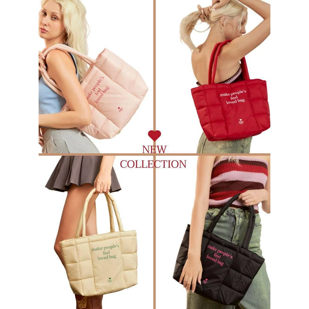 Puffy bag - by memine : กระเป๋านุ่มนิ่มไซค์ใหญ่ New collection
