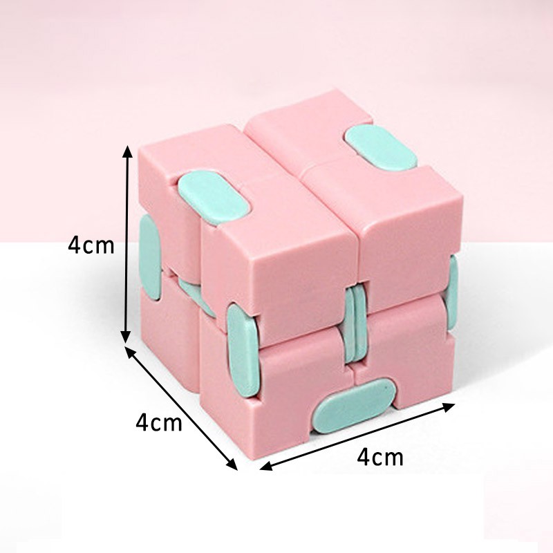 ผล ตภ ณฑ ใหม Fidget Cube Infinity Cube Toy Flip Cubic Puzzle Stress Relieving Fidgeting Game Cute Mini Unique Gadg ค ณภาพส ง