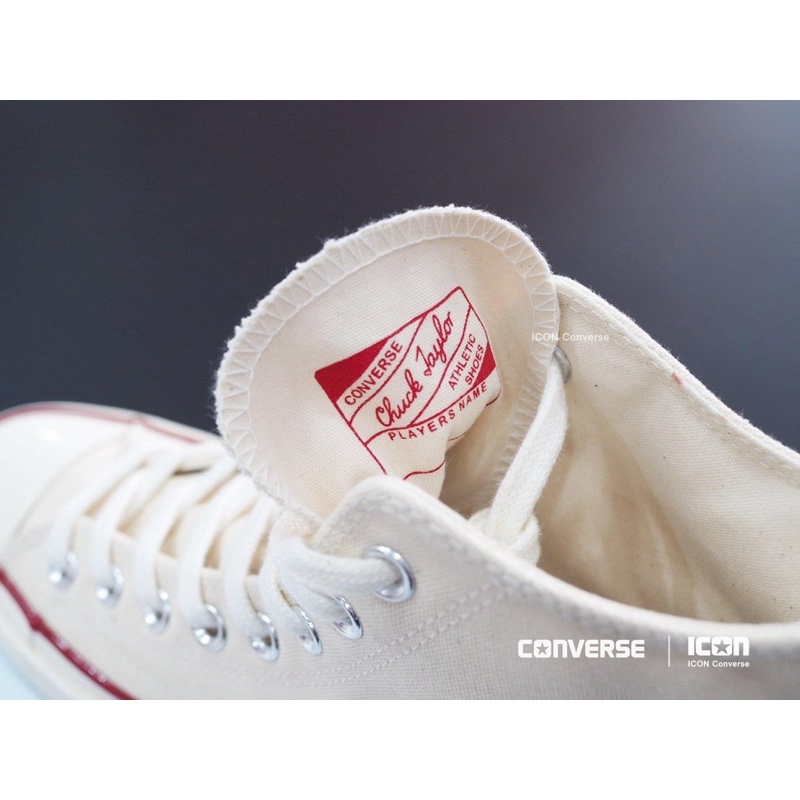 Converse Chuck Taylor All Star 70 Hi - Parchment l ลิขสิทธิ์แท้ l พร้อมถุง Shop